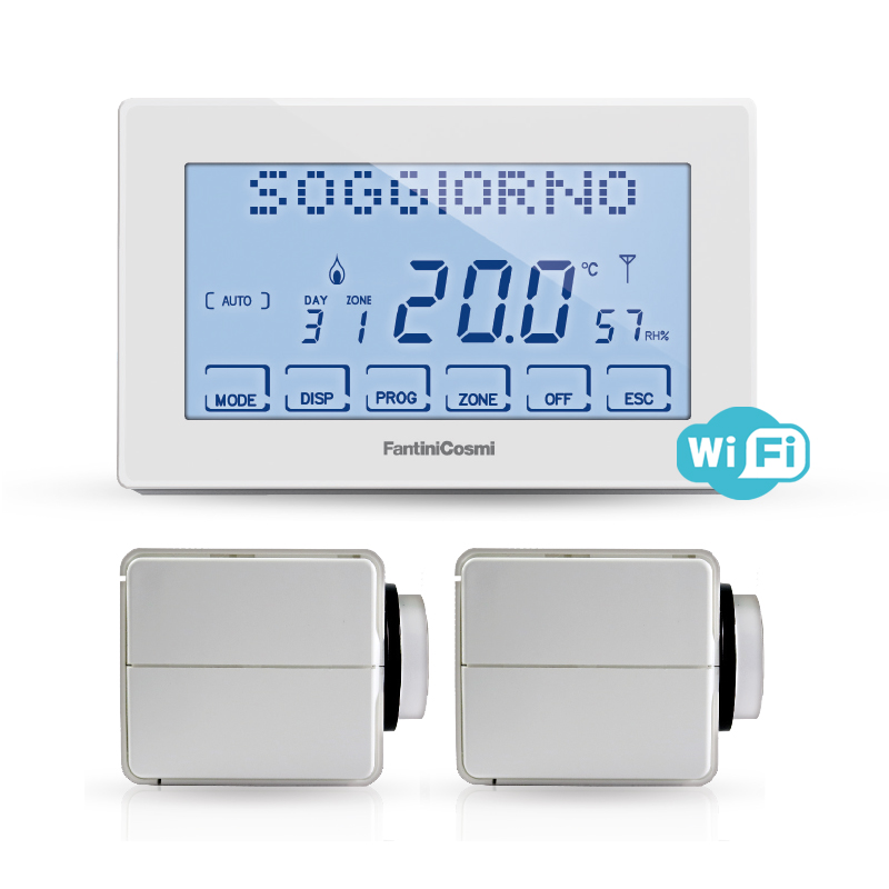 Testa Termostatica Wireless Honeywell Evohome Per Radiatori - Controllo Intelligente Della Temperatura Zona Per Zona