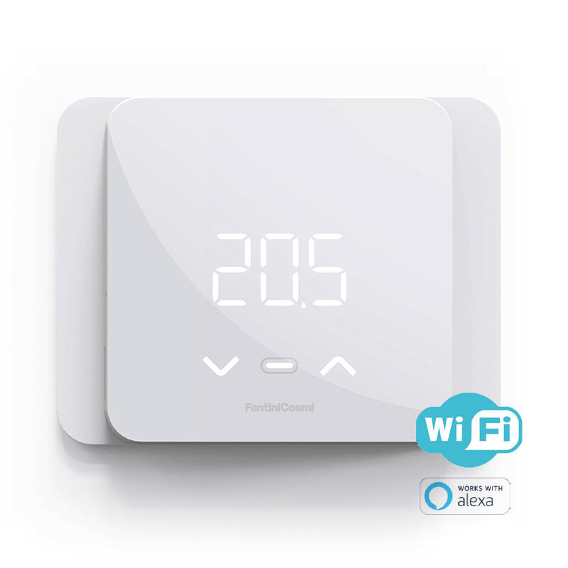 C800WIFIR - Cronotermostato led con funzioni smart e connessione WiFi -  Fantini Cosmi